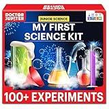 Doctor Jupiter My First Science Kit for Kids Ages 4-5-6-7-8| Birthday Gift Ideas for 4-8 Year Old Boys & Girls| Toy Stem Kit with 100+ Experiments| Learning & Educational, Preschool Activities