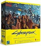 CMON Cyberpunk 2077: Gangs of Night City Board Game - Conquer Night City in This Immersive Sci-Fi Strategy Game! Adventure Game, Ages 14+, 1-4 Players, 90-120 Min Playtime, Made