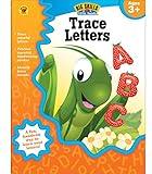 Carson Dellosa Trace Letters Handwriting Workbook for Kids Ages 3+, Preschool & Kindergarten Handwriting Practice, Letter Tracing & Sound Recognition Skills (Big Skills for Little Hands®)