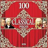 5 CD 100 Classical Music Pieces, Baroque, Classical, Romantic, Piano and Strings Music, Mozart, Chopin, Bach…