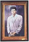 Buyartforless Work Framed Cosmo Kramer Portrait-Seinfeld TV Show 36x24 Art Print Poster Wall Decor Humor Famous Painting Pop Culture, Brown, 24 x 36 Inch