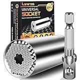 Super Universal Socket Tools Gifts for Men Dad Husband, Gifts for Mothers Fathers Day from Kids Son Daughters Wife Socket Power Drill Adapter Cool Gadgets for Men Birthday gifts for Women Men (1)