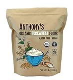 Anthony's Organic Buckwheat Flour, 3 lb, Grown in USA, Gluten Free, Vegan