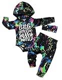 KANGKANG Baby Girl Outfits 6-9 Month Girl Clothes Long Sleeve Hoodie Pullover Infant Girl Clothes Cute Tie Dye Pants Sets Baby Girls' Clothing Baby Girl Winter Clothes