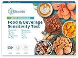 5Strands Food & Beverage Sensitivity Test, Hair Analysis Intolerance Test for Adults & Kids, 400+ Items Tested, at-Home Collection Food Intolerance Testing, Accurate Results in 5 Days