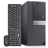 Dell OptiPlex 7060 Tower Computers Desktop Computer Windows 11,i7-8700 3.2GHz,32GB DDR4 Ram 512GB SSD M.2 NVMe SSD,Intel AX210 Built WiFi 6e Bluetooth 5.3, Refurbished Desktop,HDMI,DVD-RW (Renewed)