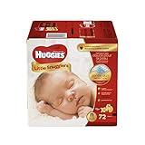 Huggies Little Snugglers Baby Diapers Newborn, 72ct