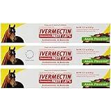 TL BUNDLES Ivermectin Paste - Horse Wormer 6.08 Grams (3-Pack) Sticker Included