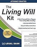 Living Will Kit and Medical Power of Attorney Forms – Hard Copies and Digital Downloads – Do It Yourself Living Will Forms, Living Will and Power of Attorney for Healthcare Kit