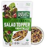 naturSource Organic Salad Topper - Salad Toppings, Salad Mix, Salad Toppers Seeds and Cranberries, Crunchy, Mixed Seeds for Salad, Oatmeal or Yogurt, Natural, Gluten Free, Organic - 32 Oz (2 Lb)