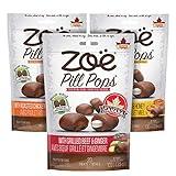 Zoë Pill Pops for Dogs, Healthy Dog Treats, All Natural Dog Treats to Hide Medication, Assortment