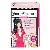 Juicy Couture: Fashion Design Sketchbook - Make It Real, Includes 137 Stickers & Stencils, Draw Sketch & Create, Fashion Coloring Book, Tweens & Girls, Kids Ages 6+