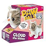 Westminster, Inc. Cloud the Kitten - Cute, Cuddly, Plush Battery Operated Cat Toy Walks, Wiggles, and Meows with Sound