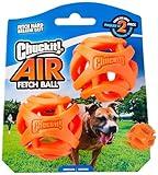 Chuckit! Air Fetch Ball Dog Toy, Medium (2.5 Inch Diameter), for Dogs 20-60 lbs, Pack of 2