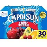 Capri Sun Fruit Punch, 30 pack, packaging may vary