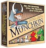 Munchkin Deluxe Board Game (Base Game), Family Board & Card Game, Adults, Kids, & Fantasy Roleplaying Game, Ages 10+, 3-6 Players, Avg Play Time 120 Min, From Steve Jackson Games