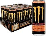 Monster Energy Java Nitro Cold Brew Latte, Coffee + Energy Drink, 13.5 Ounce (pack of 12)