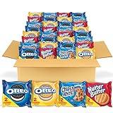 OREO Original, OREO Golden, CHIPS AHOY! & Nutter Butter Cookie Snacks Variety Pack, 56 Snack Packs (2 Cookies Per Pack)