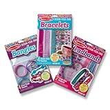 Melissa & Doug Design-Your-Own Jewelry-Making Kits - Bangles, Headbands, and Bracelets - DIY , Decorate With Stickers, Crafting Set For Kids Ages 4+