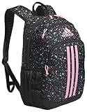 adidas Creator 2 Backpack, Speckle Black/Bliss Pink/Black, One Size