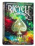 Bicycle Stargazer Nebula Playing Cards, Standard Index, Poker Cards, Space Playing Cards, Premium Playing Cards, Unique Playing Cards, 1 Deck, Black