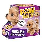 Westminster, Inc. Redley the Retriever - Cute, Cuddly, Plush Battery Operated Dog Toy Walks, Wiggles, and Barks with Sound