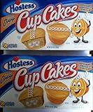 Hostess Orange Cupcakes 8 Count Pack of 2