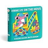 Marine Life On The Move Magic Bath Book (Bath Time Books, Bath Books for Toddlers and Babies, Waterproof Books, Animal Books for Kids)