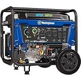 Westinghouse Outdoor Power Equipment 12500 Peak Watt Dual Fuel Home Backup Portable Generator, Remote Electric Start, Transfer Switch Ready, Gas and Propane Powered, CO Sensor