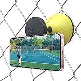 FAIDUE Tennis & Pickleball Fence Phone Mount - Gift Idea for Men and Women - Training Accessories for Boys and Girls - Record Stream and Relive Your Tennis Matches