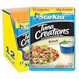 StarKist Tuna Creations Ranch, 2.6 oz pouch (Pack of 12) (Packaging May Vary)