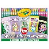 Crayola Crayons in Specialty Colors (120ct), Bulk Crayons for Kids, Back to School Supplies, Classroom Arts & Crafts [Amazon Exclusive]