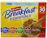 Carnation Breakfast Essentials Complete Nutritional Drink, Rich Milk Chocolate, 1.26 oz, (Pack of 30)