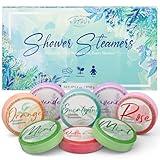 Shower Steamers Aromatherapy 8 PACK - Gifts for Women, Shower Bombs with Essential Oils, Self Care and Stress Relief Stocking Stuffers, Relaxation Birthday Gifts for Women and Men