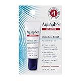 Aquaphor Lip Repair Ointment - Long-lasting Moisture to Soothe Dry Chapped Lips - .35 fl. oz. Tube