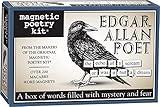 Magnetic Poetry - Edgar Allan Poet Kit - Words for Refrigerator - Write Poems and Letters on The Fridge - Made in The USA