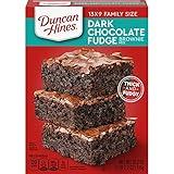 Duncan Hines Dark Chocolate Fudge Brownie Mix, 18.2 OZ