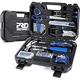 Prostormer 93-Piece Tool Kit, Basic Household Repair Tool Set with Toolbox Storage Case, Small Starter Tool Box Kit for Homeowners and College Students