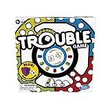 Hasbro Gaming Trouble Board Game, Includes Bonus Power Die and Shield, Family Game for 2-4 Players, Ages 5 and Up (Amazon Exclusive)