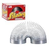 The Original Slinky Walking Spring Toy, 2.75-inch Diameter Metal Slinky, Fidget Toys, Kids Toys for Ages 5 Up by Just Play