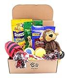 Fansco Dog Gift Box Set with Pet Toys Treats Snacks