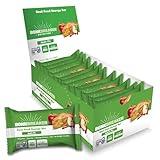 Bonk Breaker Real Food Energy Bar Sports Nutrition Bars Gluten-Free, 8g Protein, Apple Pie Flavor, 60g Bar (12 Pack)