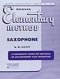 Rubank Elementary Method - Saxophone (Rubank Educational Library)