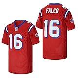 Mens Shane Falco #16 The Replacements Movie Football Jersey Stitched Red Size M