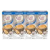 Nestle Coffee mate Coffee Creamer, Oat Milk, Vanilla Natural Flavor, Liquid Creamer Singles, Plant-Based, Non Dairy, No Refrigeration, 0.375 fl oz Tubs (Pack of 200)