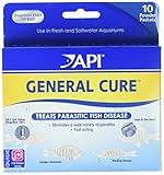 API GENERAL CURE Freshwater and Saltwater Fish Powder Medication 10-Count Box