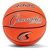 Champion Sports Rubber Mini , Heavy Duty - Pro-Style Basketballs, Premium Basketball Equipment, Indoor Outdoor - Physical Education Supplies (Size 3, Orange)