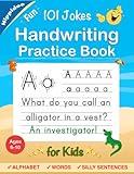 Handwriting Practice Book for Kids Ages 6-10 : Printing workbook for Grades 1, 2 & 3, Learn to Trace Alphabet Letters and Numbers 1-100, Sight Words, ... and Math Drills for Grades 1, 2, 3 & 4)