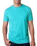 Next Level Men's CVC Crew XL TAHITI BLUE