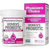 Physician's Choice Probiotics for Women - PH Balance, Digestive, UT, & Feminine Health - 50 Billion CFU - 6 Unique Strains for Women - Organic Prebiotics, Cranberry Extract+ - Women Probiotic - 30 CT